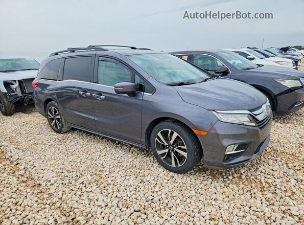 5FNRL6H96LB059998 2020 HONDA ODYSSEY Gray Առջևի աջ