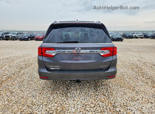 5FNRL6H96LB059998 2020 HONDA ODYSSEY Gray Հետևի տեսք