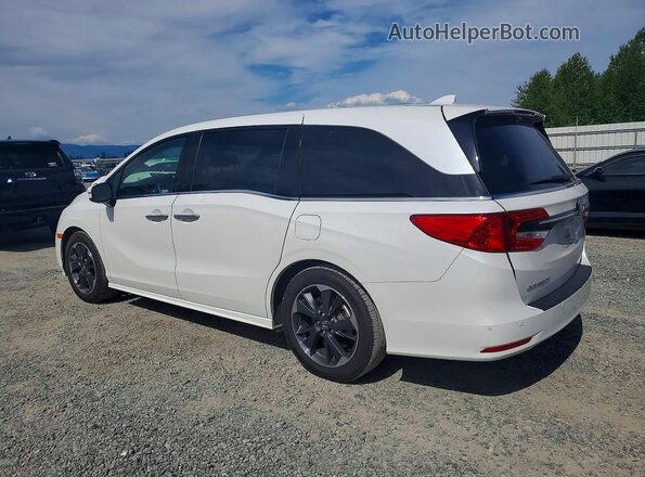 5FNRL6H96NB061320 2022 HONDA ODYSSEY White Trasero izquierdo
