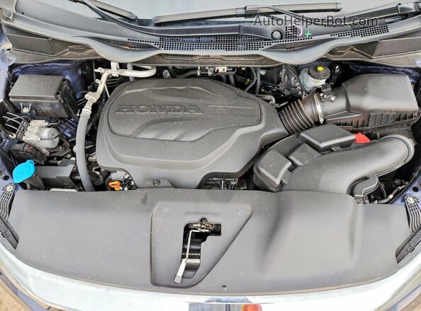 5FNRL6H96PB064530 2023 HONDA ODYSSEY Blue Engine compartment view