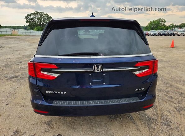 5FNRL6H96PB064530 2023 HONDA ODYSSEY Blue Rear view
