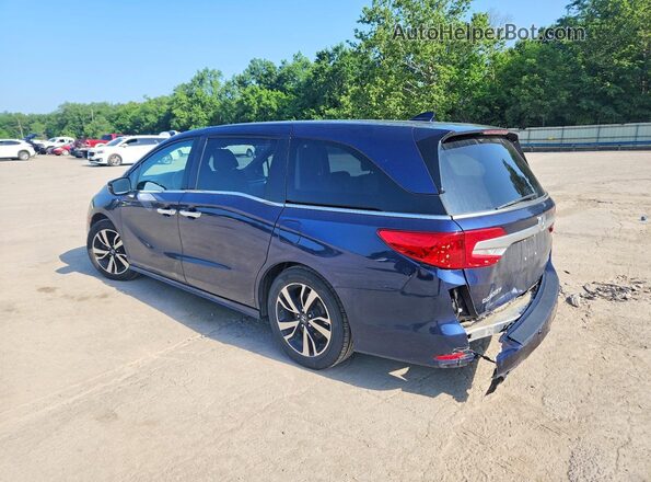 5FNRL6H97JB002450 2018 HONDA ODYSSEY Blue უკანა მარცხენა