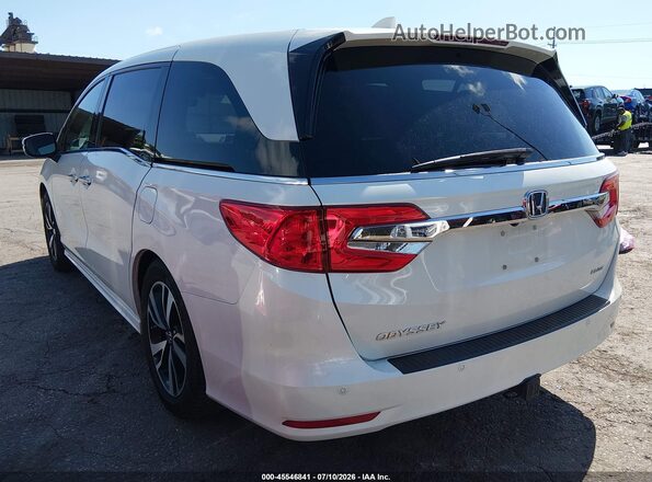 5FNRL6H97JB089993 2018 HONDA ODYSSEY White Trasero izquierdo