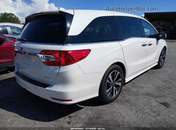 5FNRL6H97JB089993 2018 HONDA ODYSSEY White Trasero derecho