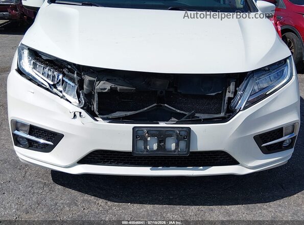 5FNRL6H97JB089993 2018 HONDA ODYSSEY White Vista frontal