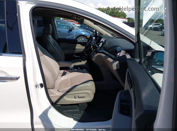 5FNRL6H97JB089993 2018 HONDA ODYSSEY White Vista interior delantera