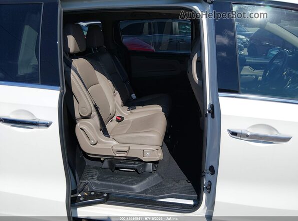 5FNRL6H97JB089993 2018 HONDA ODYSSEY White Vista de la etiqueta del VIN