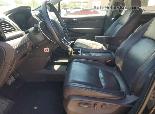 5FNRL6H97LB002340 2020 HONDA ODYSSEY Black Vista interior delantera