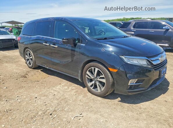 5FNRL6H97LB002340 2020 HONDA ODYSSEY Black Delantero derecho