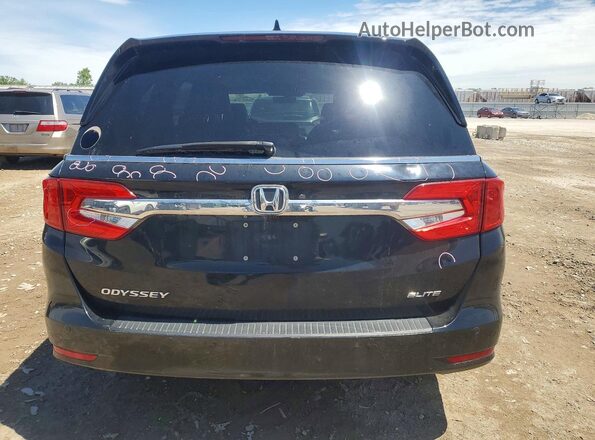5FNRL6H97LB002340 2020 HONDA ODYSSEY Black Vista trasera