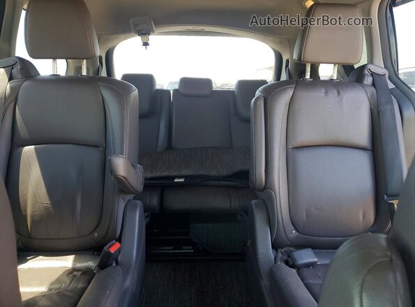 5FNRL6H97LB002340 2020 HONDA ODYSSEY Black Vista de los asientos traseros