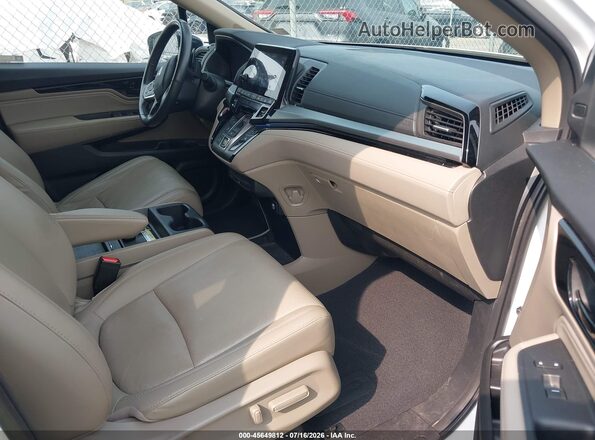 5FNRL6H97LB020952 2020 HONDA ODYSSEY White Vista interior delantera