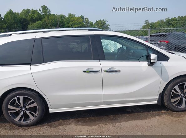 5FNRL6H97LB020952 2020 HONDA ODYSSEY White Vista interior trasera