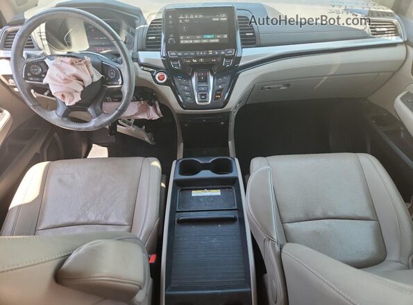 5FNRL6H97LB033166 2020 HONDA ODYSSEY Teal Widok deski rozdzielczej