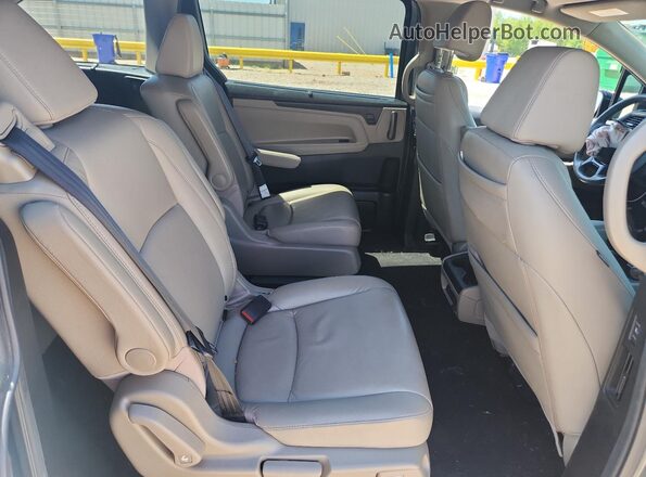 5FNRL6H97LB033166 2020 HONDA ODYSSEY Teal Widok wnętrza z tyłu