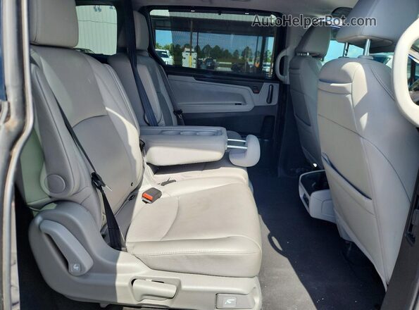 5FNRL6H97LB039887 2020 HONDA ODYSSEY Blue Widok wnętrza z tyłu