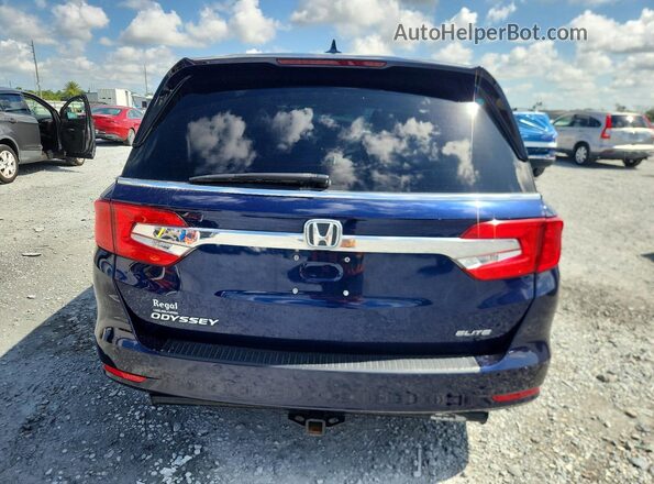 5FNRL6H97LB039887 2020 HONDA ODYSSEY Blue Widok z tyłu