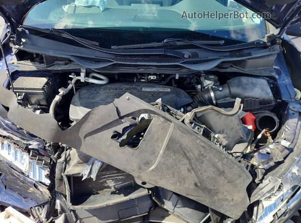 5FNRL6H97LB039887 2020 HONDA ODYSSEY Blue Widok komory silnika