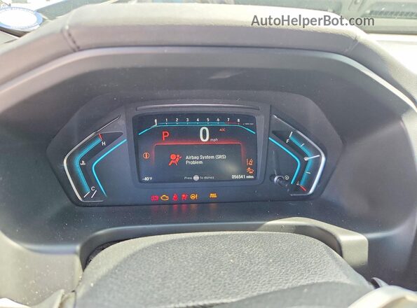 5FNRL6H97LB039887 2020 HONDA ODYSSEY Blue Widok zestawu wskaźników