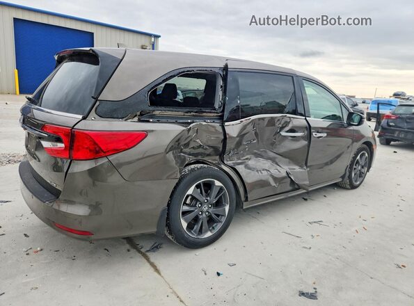 5FNRL6H97PB030130 2023 HONDA ODYSSEY Brown Trasero derecho