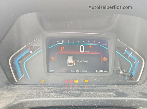 5FNRL6H97PB030130 2023 HONDA ODYSSEY Brown Vista del cuadro de instrumentos