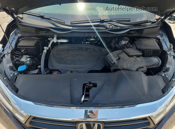 5FNRL6H97RB017719 2024 HONDA ODYSSEY Серебряный Вид подкапотного пространства