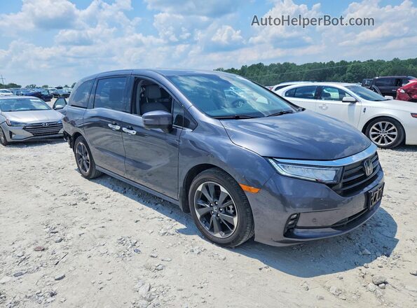 5FNRL6H97RB017719 2024 HONDA ODYSSEY Серебряный Передняя правая четверть