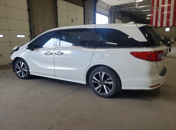 5FNRL6H98JB050796 2018 HONDA ODYSSEY White Задня ліва чверть