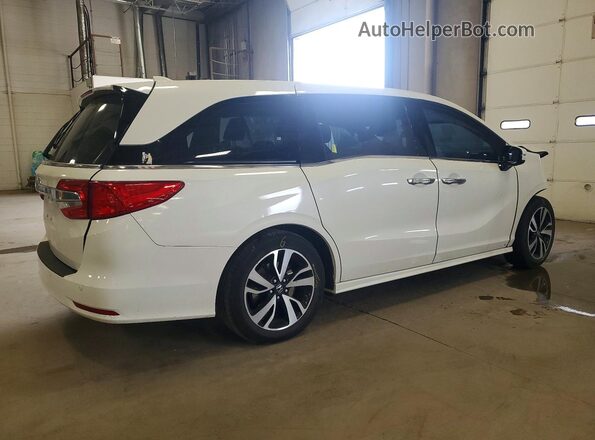 5FNRL6H98JB050796 2018 HONDA ODYSSEY White Задня права чверть