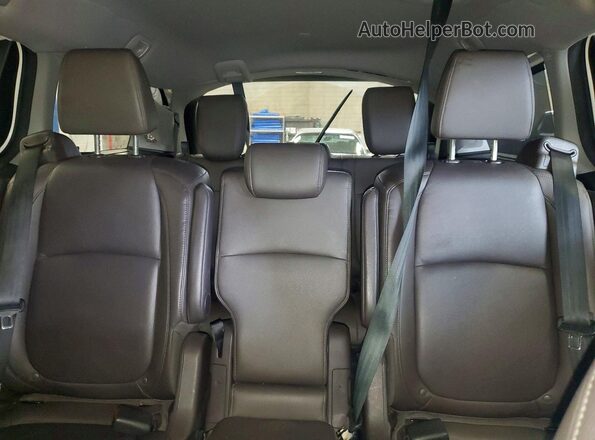 5FNRL6H98JB050796 2018 HONDA ODYSSEY White Вид задніх сидінь