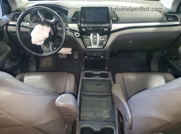5FNRL6H98JB050796 2018 HONDA ODYSSEY White Вид панелі приладів