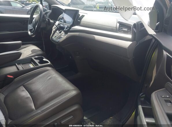 5FNRL6H98KB000708 2019 HONDA ODYSSEY Gray Вид салону спереду