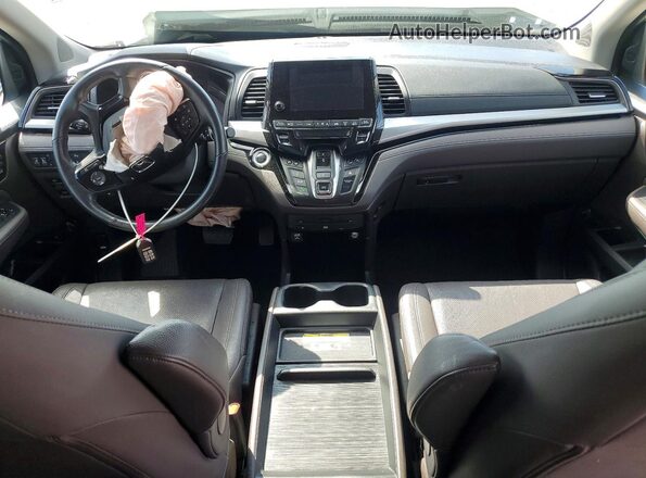 5FNRL6H98KB020781 2019 HONDA ODYSSEY White Առջևի վահանակի տեսք