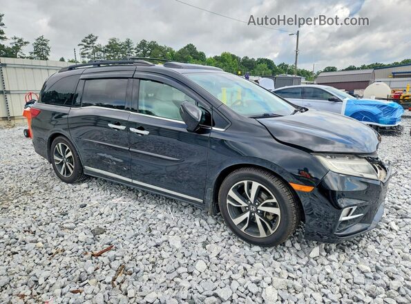 5FNRL6H98LB037419 2020 HONDA ODYSSEY Black Delantero derecho