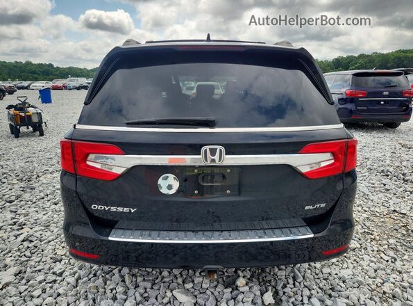 5FNRL6H98LB037419 2020 HONDA ODYSSEY Black Vista trasera