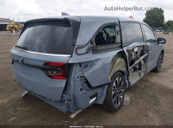 5FNRL6H98TB048212 2026 HONDA ODYSSEY Blue Задня права чверть
