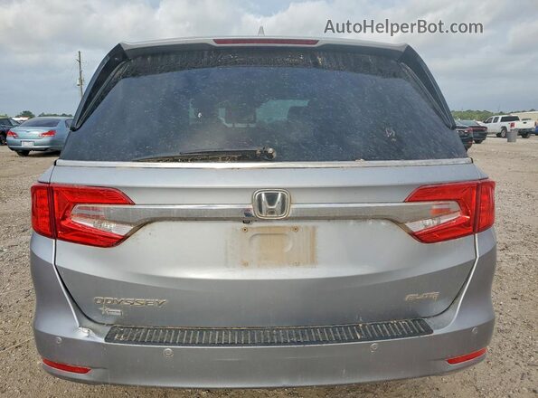 5FNRL6H9XJB074436 2018 HONDA ODYSSEY Gray Вид ззаду