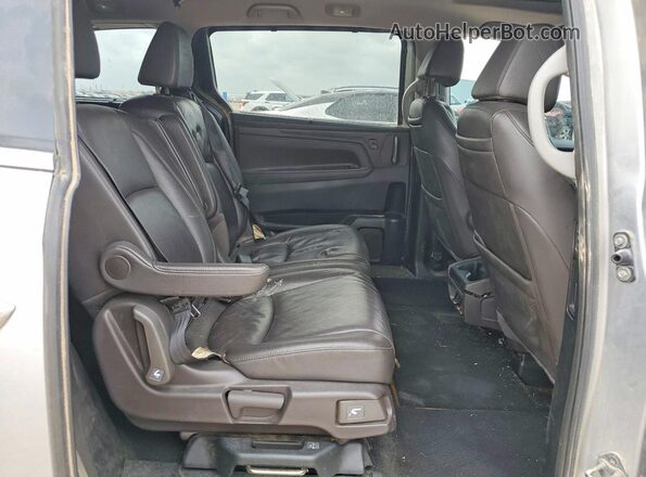 5FNRL6H9XJB074436 2018 HONDA ODYSSEY Gray Вид задньої частини салону