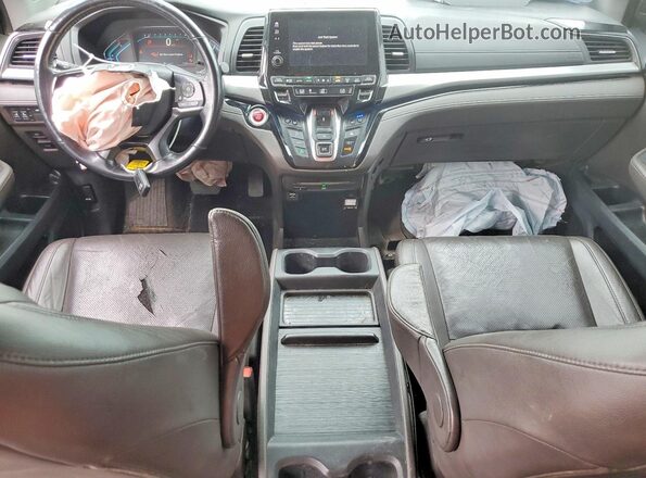 5FNRL6H9XJB074436 2018 HONDA ODYSSEY Gray Вид панелі приладів