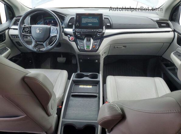 5FNRL6H9XLB018712 2020 HONDA ODYSSEY Серебряный Вид панели приборов