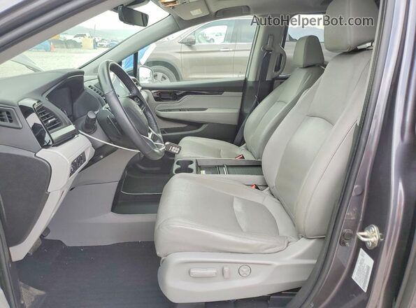 5FNRL6H9XLB018712 2020 HONDA ODYSSEY Серебряный Вид салона спереди