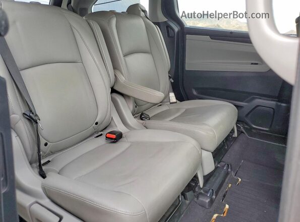 5FNRL6H9XLB018712 2020 HONDA ODYSSEY Серебряный Вид задней части салона