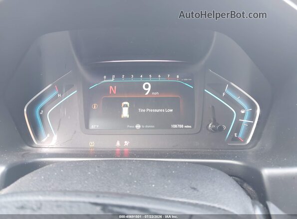 5FNRL6H9XLB054321 2020 HONDA ODYSSEY White Widok tylnych siedzeń