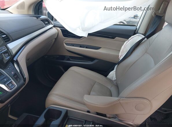 5FNRL6H9XLB054321 2020 HONDA ODYSSEY White Widok wnętrza z przodu