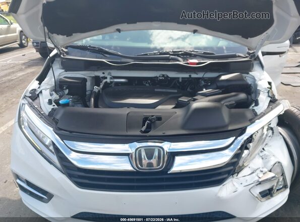 5FNRL6H9XLB054321 2020 HONDA ODYSSEY White Widok z tyłu