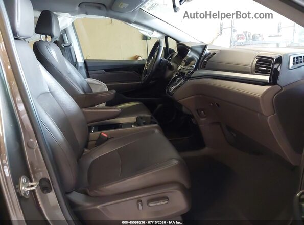 5FNRL6H9XLB061205 2020 HONDA ODYSSEY Gray წინა სალონის ხედი