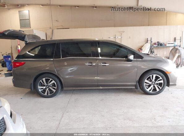 5FNRL6H9XLB061205 2020 HONDA ODYSSEY Gray უკანა სალონის ხედი