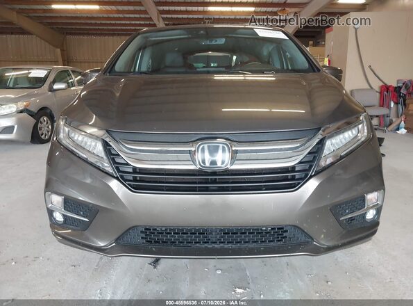 5FNRL6H9XLB061205 2020 HONDA ODYSSEY Gray ხელსაწყოთა პანელის ხედი