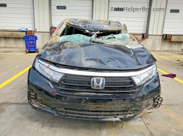 5FNRL6H9XPB016075 2023 HONDA ODYSSEY Black Front view