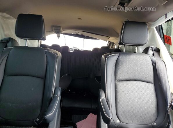 5FNRL6H9XPB016075 2023 HONDA ODYSSEY Black Rear seats view